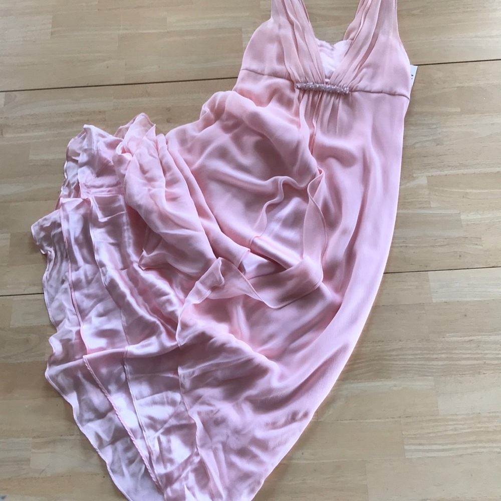 *SOLD* NORDSTROMS Chiffon and Silk Midi 10 NWT